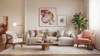 Modern Ambiance with Fireplace Touch