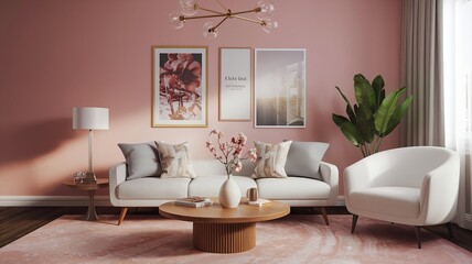 Modern Ambiance with Fireplace Touch