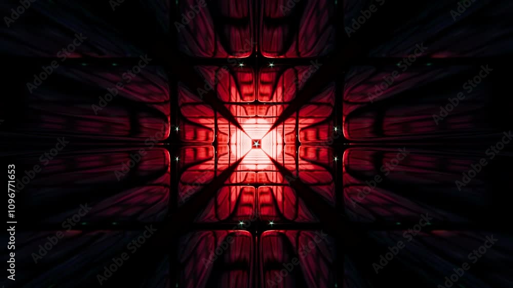 Aufkleber a dazzling vj loop of colors and rhythms that captivates the audience