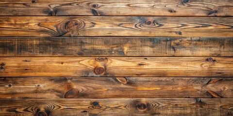 Naklejka premium Rustic Wooden Planks with Knots and Grain Patterns, Perfect for Backgrounds and Textures