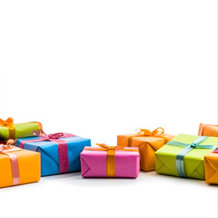 Colorful Gift Boxes Perfect for Celebrations and Events