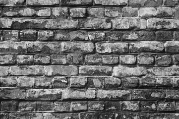gray background in photo brick wall of gray brick close-up
