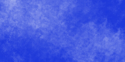 Abstract blue background with blue Dark floor Background texture. Old blue purple paper with white stain. Chaotic blue watercolor paper texture background. Beautiful cirrus clouds. blue sky background