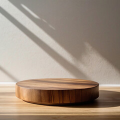 Simple Wooden Podium for Product Photography