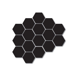 abstract hexagon background