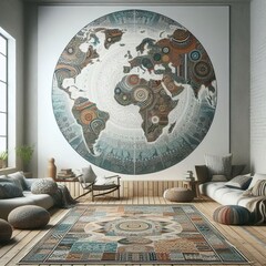 Global Textiles White walls textiles from around the world woven