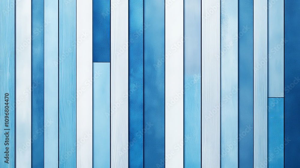 Poster this abstract image showcases vertical blue stripes, creating a sense of depth and tranquility. perf