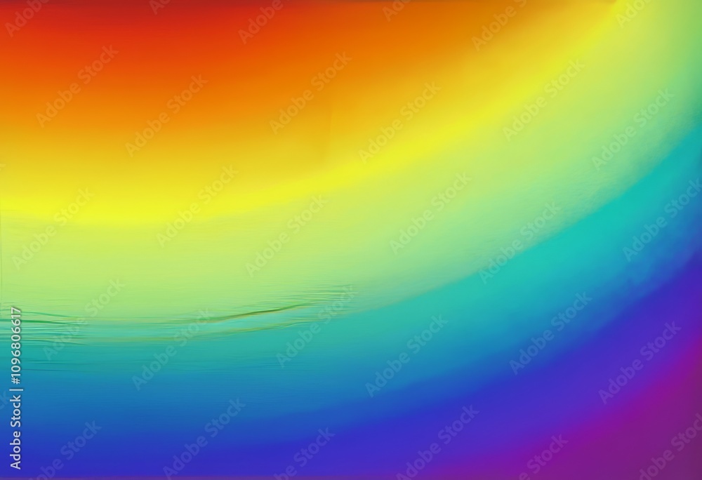 Poster rainbow gradient with pulse and fade rainbow gradient with pulse