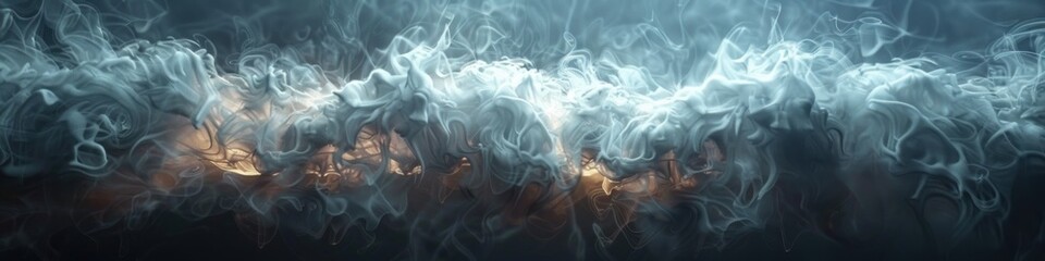 Fototapeta premium Abstract Swirling Smoke
