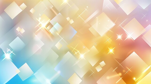 Light-Colored Abstract Background with Cube - a modern and minimalist visual. The soft hues and geometric cube create a serene and stylish composition.