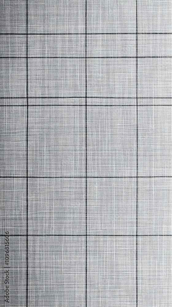 Poster a close-up of a textured gray fabric featuring a subtle checkered pattern.