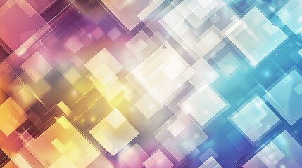 Light-Colored Abstract Background with Cube - a modern and minimalist visual. The soft hues and geometric cube create a serene and stylish composition.