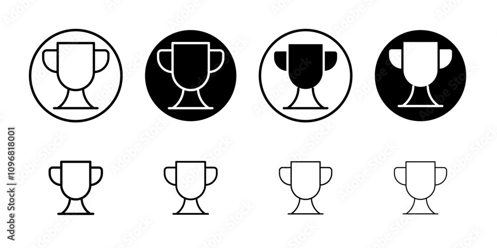 Poster achievement icon web design in vector