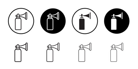 Air horn icon web design in vector