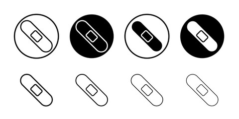Band aid icon web design in vector