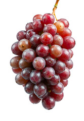 Fototapeta premium banch of grape with water droplets on it, transparent png