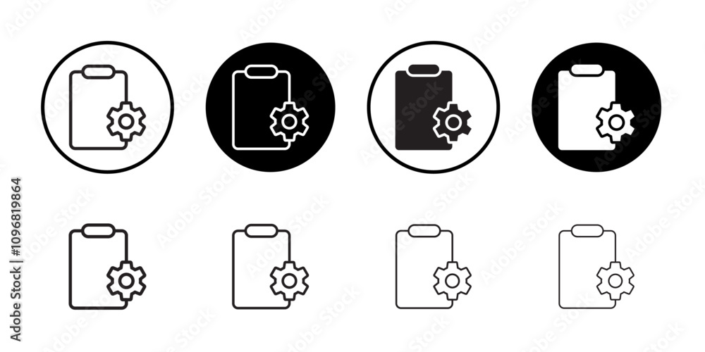 Poster Compile icon web design in vector