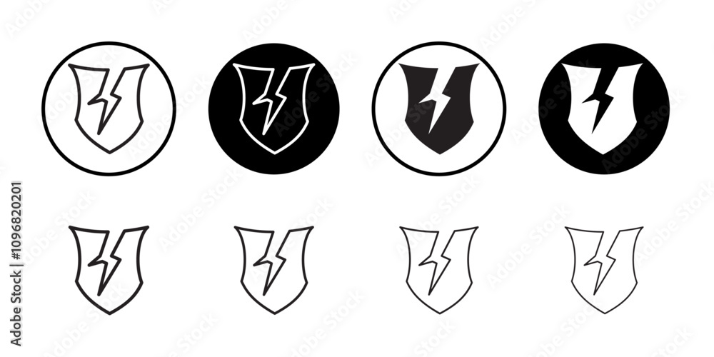 Aufkleber crack icon web design in vector