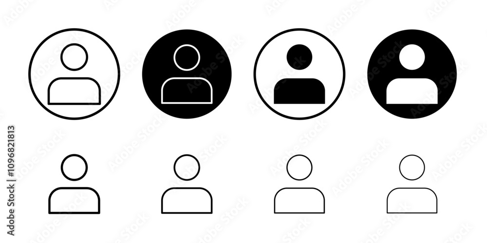 Poster individual icon web design in vector