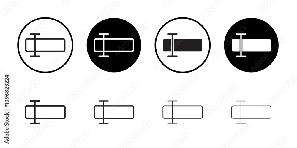 Poster Rename icon web design in vector