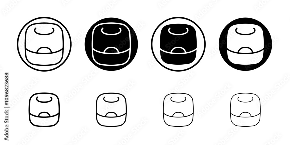 Aufkleber Smart speaker icon web design in vector