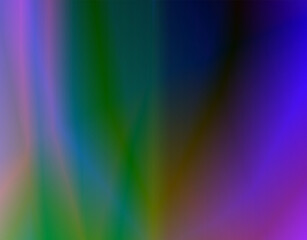 Dreamy smooth abstract blue green background.Colorful gradient abstract illustration in blur style. Bright positive background.