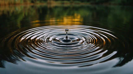 Abstract splash of crystal-clear water droplets frozen in time conveying purity, freshness, and dynamic motion with light reflections and fluid texture