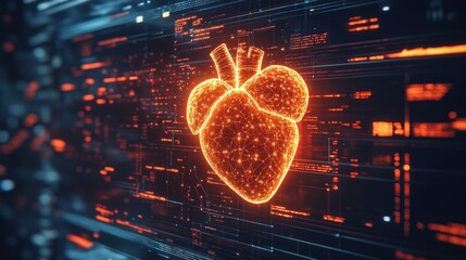 Digital Heart: A Glowing Representation of Cardiac Health in the Digital Age