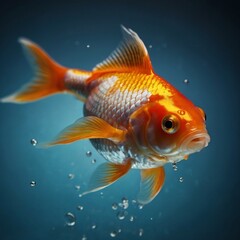 goldfish in aquarium