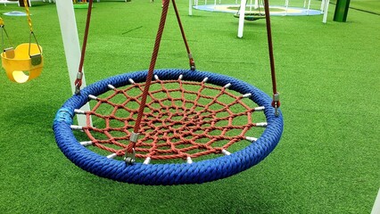 swing in the Kids playground park