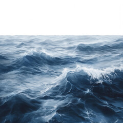 Fototapeta premium ocean png object. isolated on a transparent background.