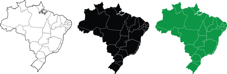 Adobe Illustrator Artwork illustrates vector peta brazil 