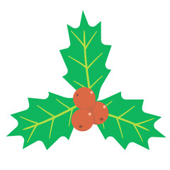 ヒイラギの葉っぱと実