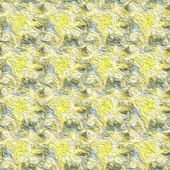 Organic seamless texture featuring pastel pink and yellow swirls creating a gentle and calm abstract design