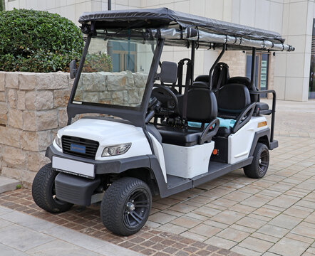 golfette, voiturette &eacute;lectrique marque Melex