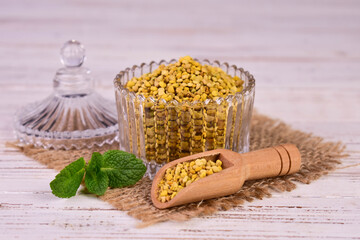 Propolis bee organic product. Superfood.
