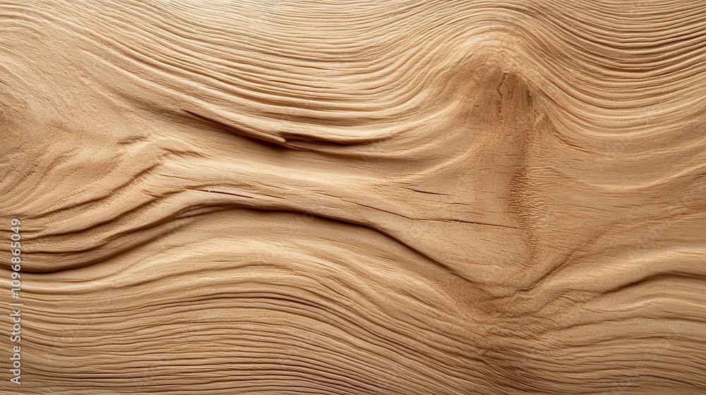 Poster a close-up of a textured wooden surface showcasing natural patterns and grains, emphasizing the orga