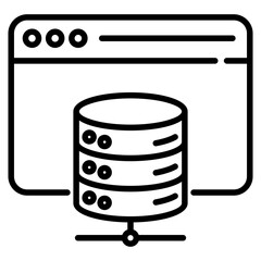 Web hosting icon