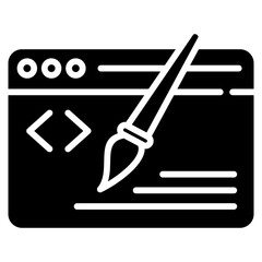 Web design icon