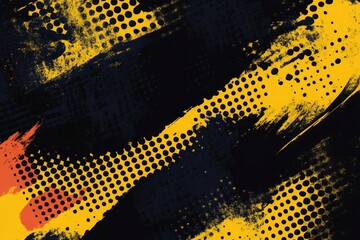 Vibrant Abstract Grunge Dynamic Jersey Background with Red, yellow Dots Color Splash Jersey Design Abstract Grunge Background with Bold Gradient Trendy Sporty Texture Eye-Catching Abstract Grunge Back