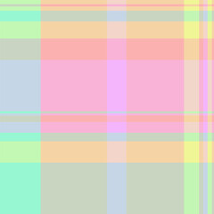 Wallpaper check plaid background, overlay tartan vector pattern. Full seamless texture fabric textile in light and orange colors.