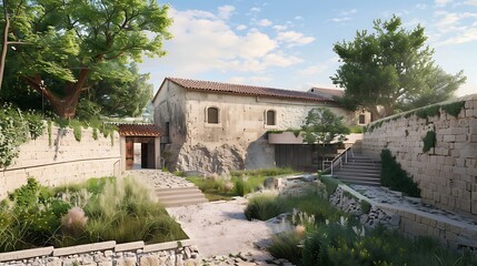 Detailed environmental engineering historical sites with prefabrication ensuring quality and sustainability in heritage preservation