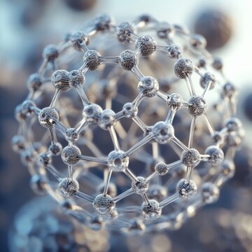 3D illustration of nanosphere
