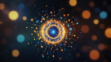 Fototapeta premium Cosmic Bloom