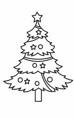 christmas tree vector