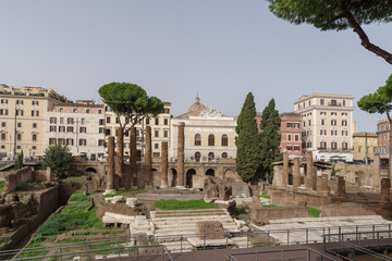Naklejka premium Largo di Torre Argentina, Rome, Italy