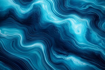 Obraz premium Hyber realistic photo of Marble ink colorful. Blue marble pattern texture abstract background. can be used for background or wallpaper , copy space for text,