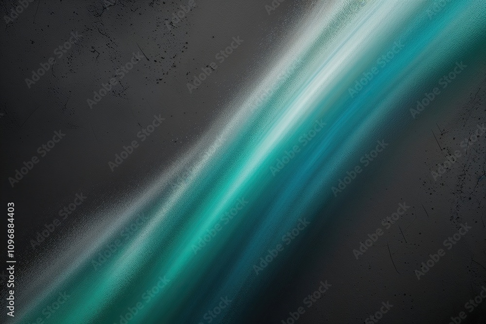 Poster ethereal emerald and azure gradient backdrop with textured charcoal surface for modern website desig