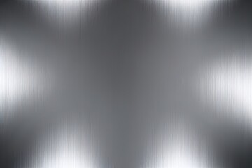 Fototapeta premium Glossy Silver Metallic Gradient Texture with Noise for a Modern Background