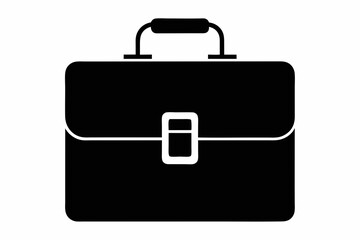 Briefcase icon vector, Suitcase symbol, Luggage Vector